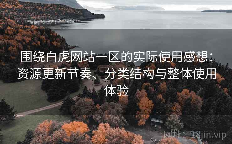 围绕白虎网站一区的实际使用感想：资源更新节奏、分类结构与整体使用体验